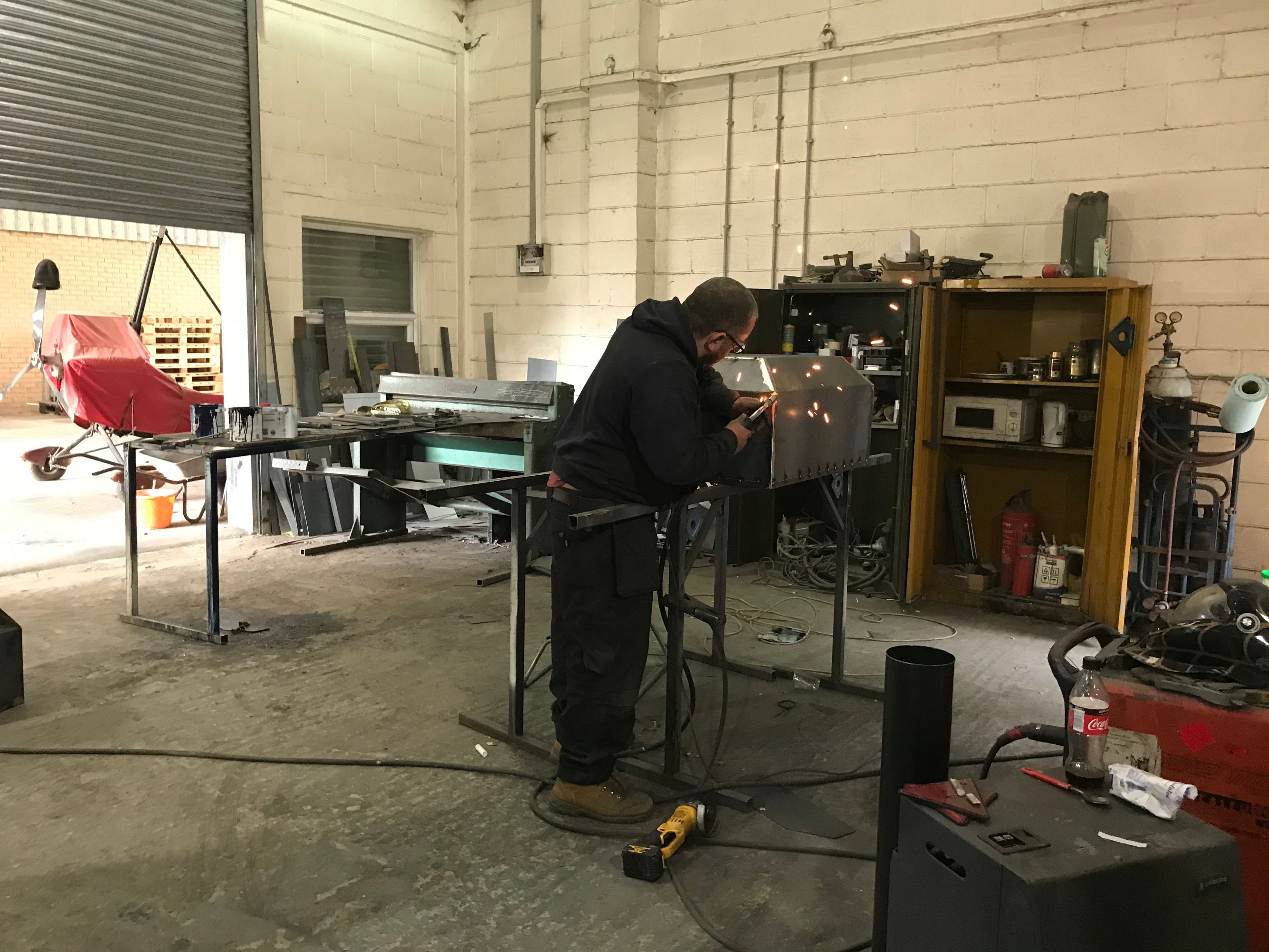 Dirty Dawg fabrication workshop